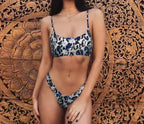 Women's Leopard Print Bikini Swimsuit