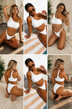 Women's One-Shoulder Bikini Swimsuit