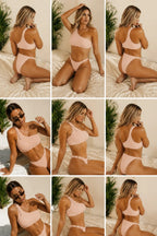 Women's One-Shoulder Bikini Swimsuit