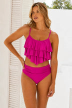 Women's Ruffled Bikini Swimsuit Set